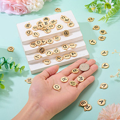 52 Pcs Alloy Enamel Pendants&nbsp;ENAM-TA0003-77