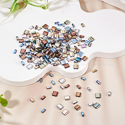 480Pcs 12 Styles Electroplated Synthetic Non-magnetic Hematite Beads&nbsp;G-TA0003-02