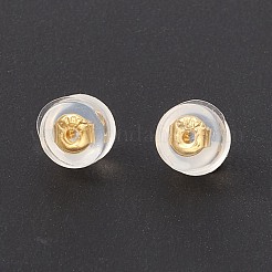 Rack Plating Brass Ear Nuts&nbsp;FIND-G036-04G