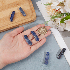 6Pcs Natural Sodalite Connector Charms&nbsp;G-OC0005-91E