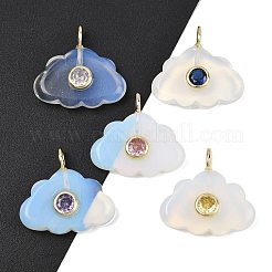 Natural & Synthetic Mixed Gemstone Pendants&nbsp;GG-CBA5B00-01G