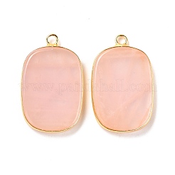 Natural Rose Quartz Pendants&nbsp;G-P460-04A