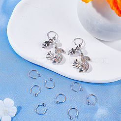 Anti-Tarnish 5 Pair 925 Sterling Silver Earring Hooks&nbsp;STER-BBC0002-01