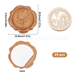 Adhesive Wax Seal Stickers&nbsp;DIY-WH0201-02B