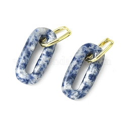 Gemstone Hoop Earrings for Women&nbsp;EJEW-JE07271