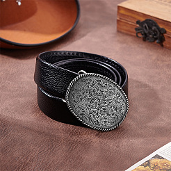 1Pc Zinc Alloy Smooth Buckles&nbsp;AJEW-PH0005-87AS