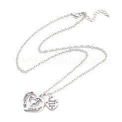 Alloy Pendant Necklaces&nbsp;LS-NJEW-K121-09P