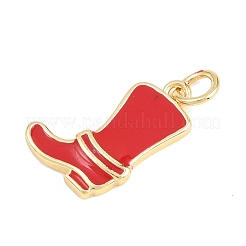 Brass Enamel Pendants&nbsp;KK-H273-29A-G03