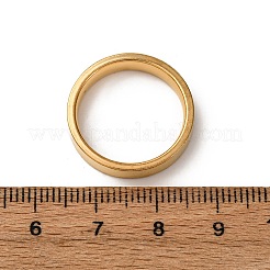 201 Stainless Steel Wide Band Finger Rings&nbsp;X-RJEW-K252-02A-G