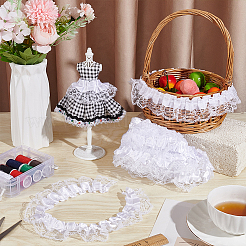 7.7~8M Stain Flower Lace Ribbon&nbsp;OCOR-FG0002-35A