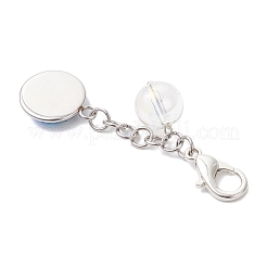 4Pcs 304 Stainless Steel & Resin Pendants Decorations&nbsp;HJEW-JM03926