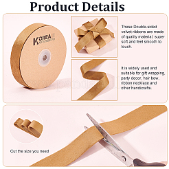 Double Side Velvet Ribbon&nbsp;SRIB-WH0011-058C