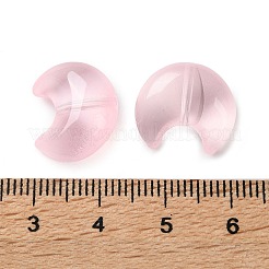 Baking Paint Transparent Glass Beads&nbsp;DGLA-F003-01