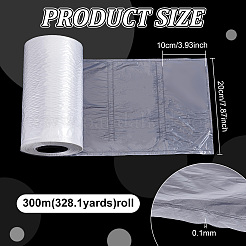 300M Rectangle PE Cellophane Bags&nbsp;ABAG-WH0040-52