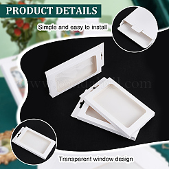 Rectangle Foldable Creative Cardboard Boxes&nbsp;CON-WH0087-99C