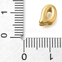 Ion Plating(IP) 304 Stainless Steel Slide Charms&nbsp;STAS-B075-37G-Q