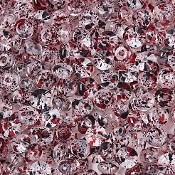 Baking Paint Transparent Glass Beads&nbsp;DGLA-T004-07A