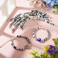 Handmade Polymer Clay Bead Bracelets Making&nbsp;AJEW-TAC00076