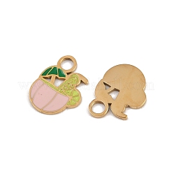 304 Stainless Steel Enamel Charms&nbsp;STAS-G357-21G-02