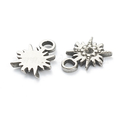 Non-Tarnish 304 Stainless Steel Pendant Rhinestone Settings&nbsp;STAS-P279-45P