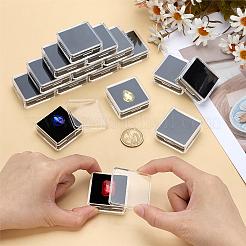 Square PS Plastic Loose Diamond Gemstone Storage Boxes&nbsp;CON-WH0095-140A-02