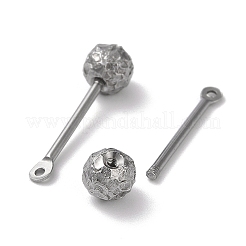 Tarnish Resistant 304 Stainless Steel Threaded Ball Eyepin&nbsp;STAS-M330-01B-P