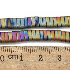 Electroplated Non-magnetic Synthetic Hematite Beads Strands&nbsp;G-C106-B01-10A