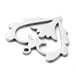 Non-Tarnish 304 Stainless Steel Pendants&nbsp;STAS-D036-06P