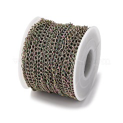 Ion Plating(IP) 304 Stainless Steel Curb Chains&nbsp;MP-TAC0010-01M-01