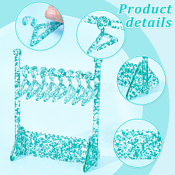 Transparent Acrylic Earring Display Stands&nbsp;EDIS-PH0001-27B