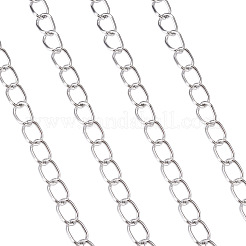 Decorative Chain Aluminium Twisted Chains Curb Chains&nbsp;CHA-TA0001-07S