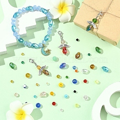 18 Strands 18 Styles Glass Beads Strands&nbsp;GLAA-YW0005-65