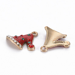 Rack Plating Alloy Enamel Pendants&nbsp;ENAM-S126-041-NR