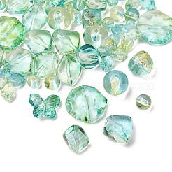 Two Tone Transparent Acrylic Beads&nbsp;OACR-Z041-15
