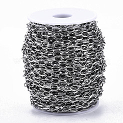 Tarnish Resistant 304 Stainless Steel Paperclip Chains&nbsp;CHS-N001-08P