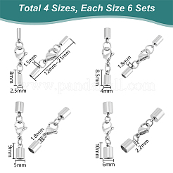 304 Stainless Steel Cord End&nbsp;HJEW-UN00033