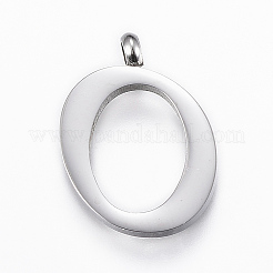 Tarnish Resistant 304 Stainless Steel Pendants&nbsp;LS-STAS-F129-O-P