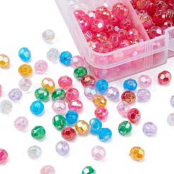 Eco-Friendly Transparent Acrylic Beads&nbsp;TACR-YW0001-50