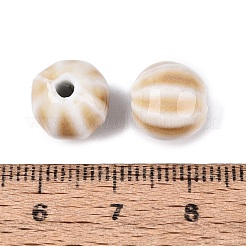 Vintage Porcelain Corrugated Beads&nbsp;LS-PORC-N013-11T