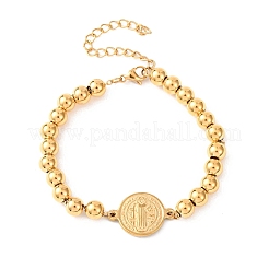 304 Stainless Steel Link Bracelets&nbsp;BJEW-B163-02G