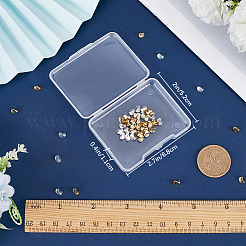 64Pcs 2 Colors Brass Bead&nbsp;KK-CN0002-68