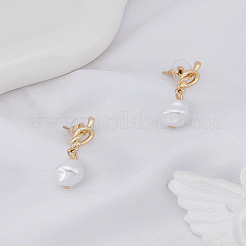 1 Pair Alloy Stud Earrings&nbsp;EJEW-LP0004-81