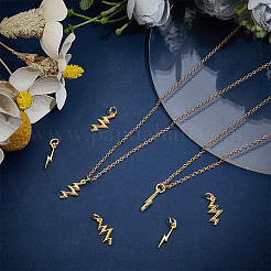 36Pcs 2 Styles Brass Pendants&nbsp;KK-BBC0017-93