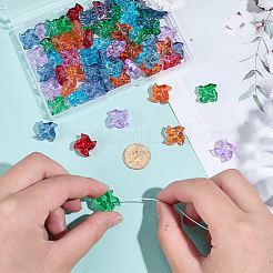 80Pcs Glass Beads&nbsp;GLAA-SC0003-10