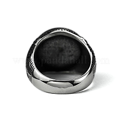 Stainless Steel Wide Band Rings&nbsp;PW-WGB80C2-02