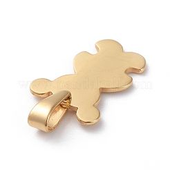 304 Stainless Steel Pendants&nbsp;STAS-I127-023G