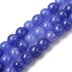 Crackle Glass Beads Strands&nbsp;GLAA-F098-05C-11