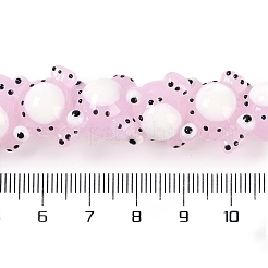 Handmade Lampwork Beads Strands&nbsp;LAMP-P066-07E