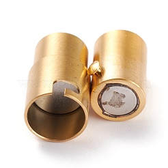 Ion Plating(IP) 304 Stainless Steel Locking Tube Magnetic Clasps&nbsp;STAS-G239-04G