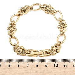 304 Stainless Steel Link Chain Bracelets for Women&nbsp;BJEW-P391-02A-G
